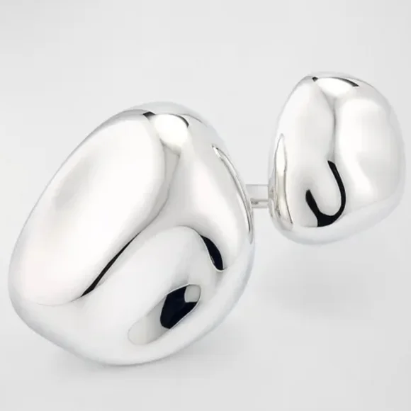 Silver Statement Ring Set - Picture 2 of 5